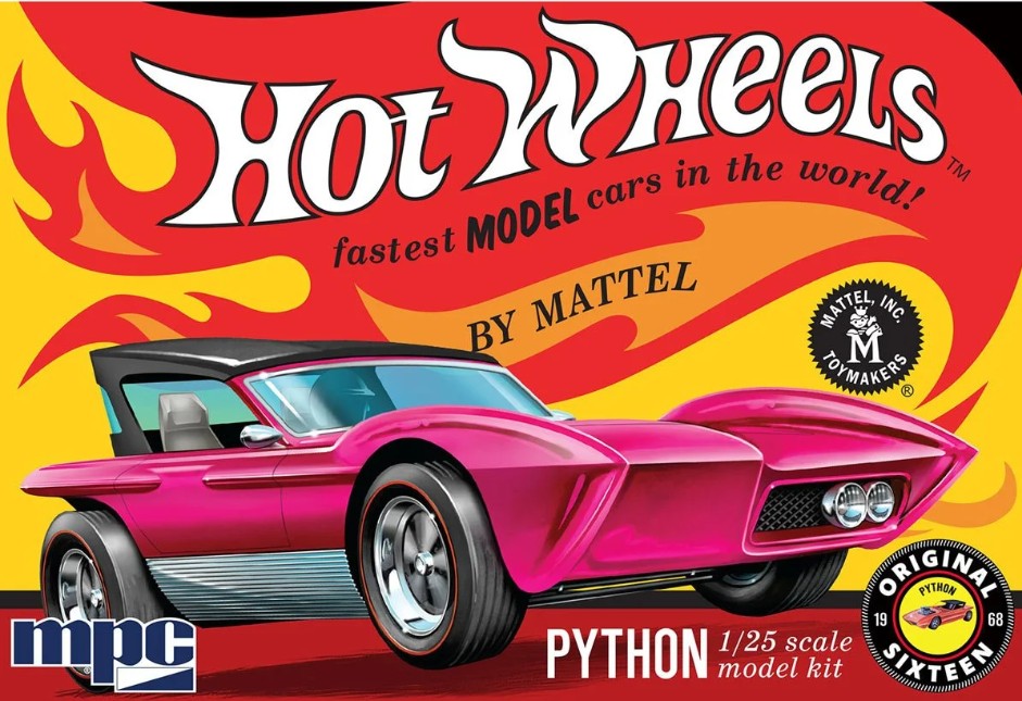 Hot Wheels Python 1:25 Scale Model Kit