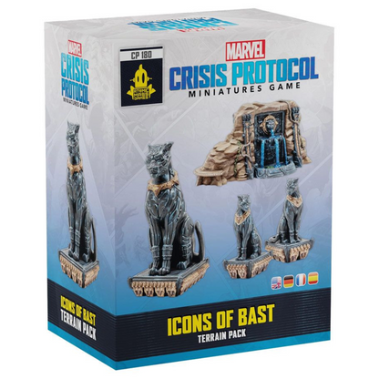 Marvel Crisis Protocol: Icons of Bast Terrain Pack