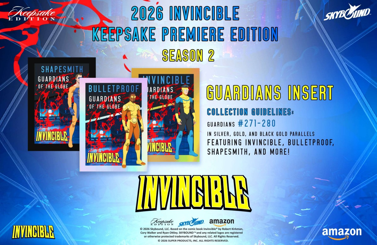 Invincible Season 2 Keepsake Premiere Edition Breaker Box (2026)