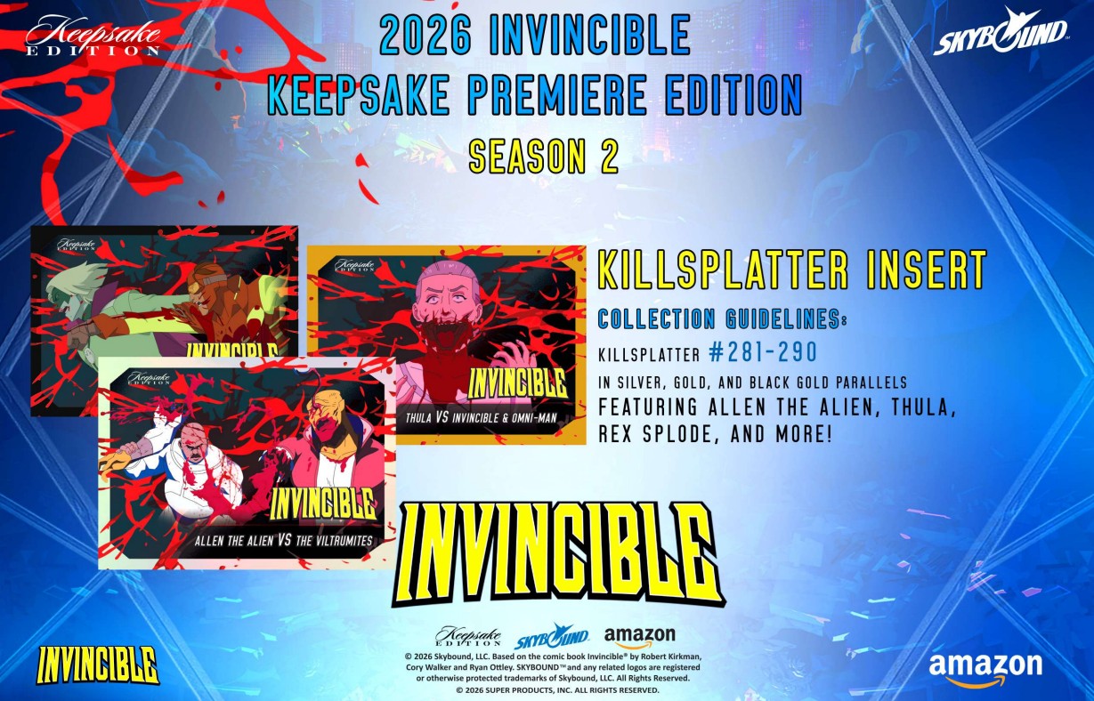 Invincible Season 2 Keepsake Premiere Edition Breaker Box (2026)