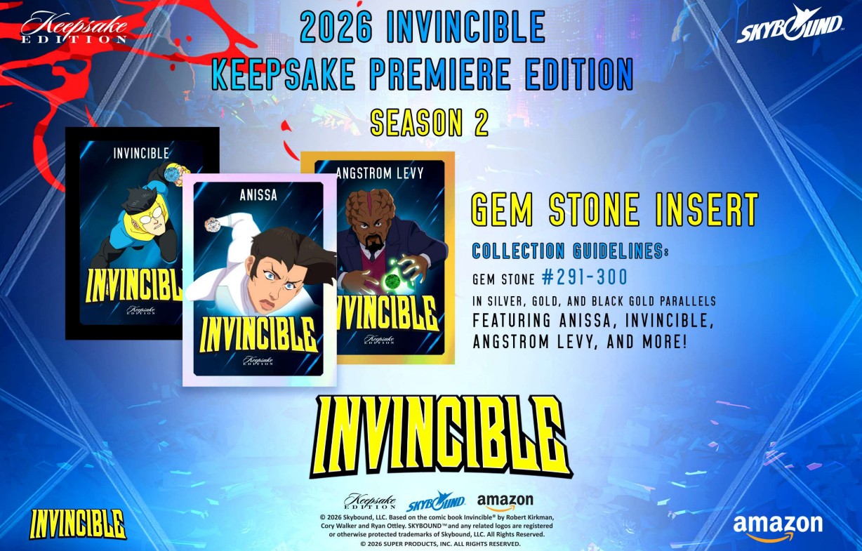 Invincible Season 2 Keepsake Premiere Edition Breaker Box (2026)