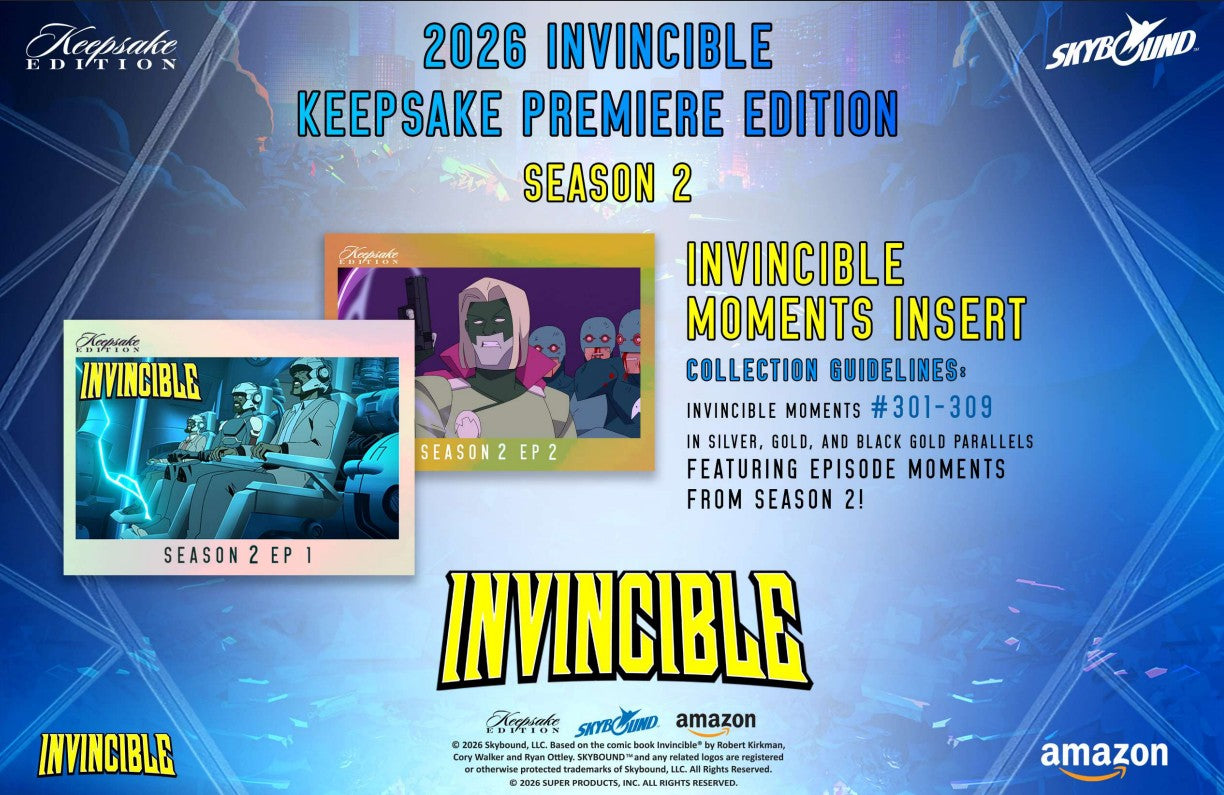 Invincible Season 2 Keepsake Premiere Edition Breaker Box (2026)