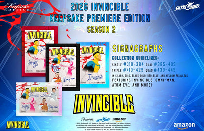 Invincible Season 2 Keepsake Premiere Edition Breaker Box (2026)