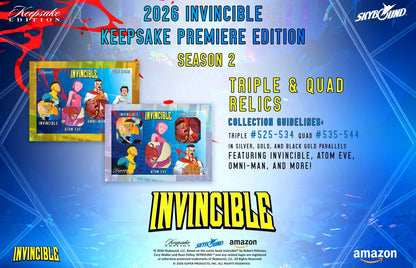 Invincible Season 2 Keepsake Premiere Edition Breaker Box (2026)