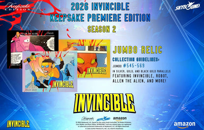 Invincible Season 2 Keepsake Premiere Edition Breaker Box (2026)