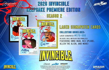 Invincible Season 2 Keepsake Premiere Edition Breaker Box (2026)