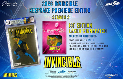 Invincible Season 2 Keepsake Premiere Edition Breaker Box (2026)