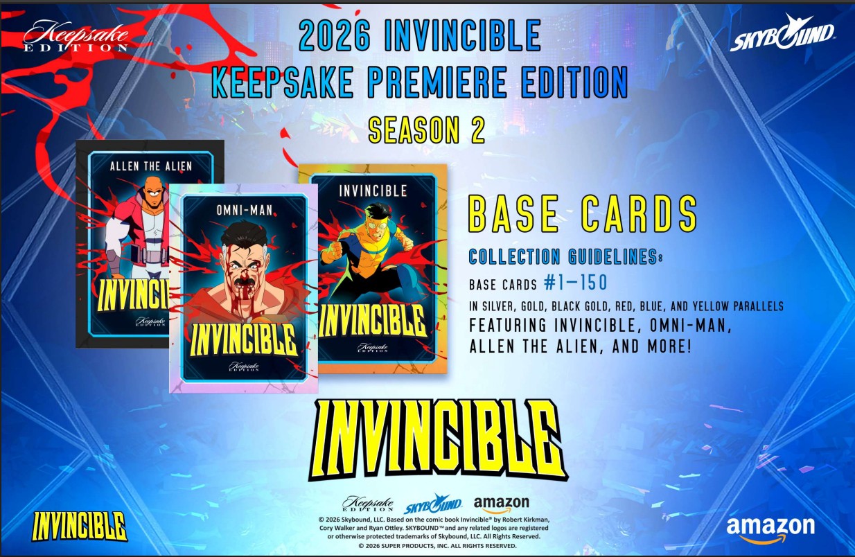 Invincible Season 2 Keepsake Premiere Edition Breaker Box (2026)