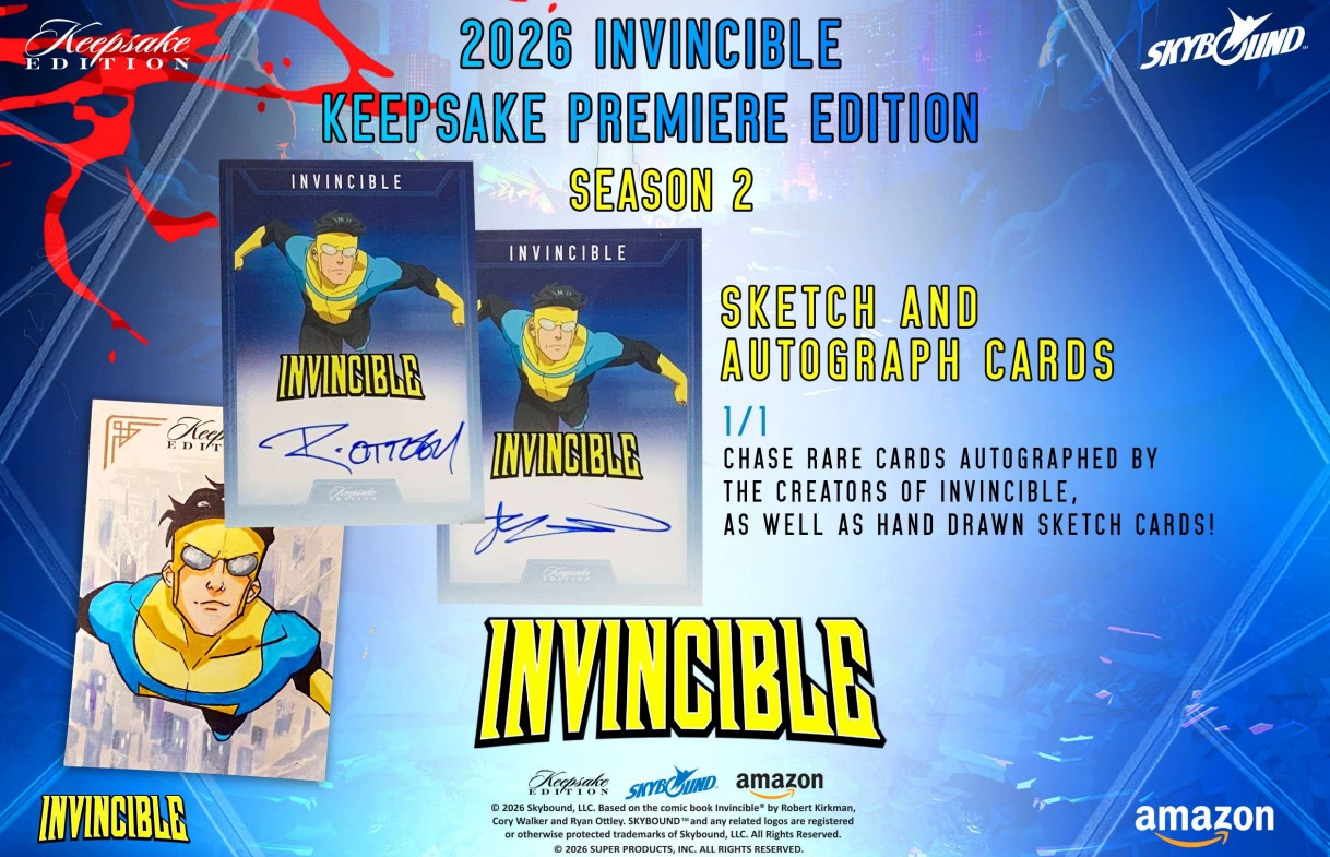 Invincible Season 2 Keepsake Premiere Edition Breaker Box (2026)