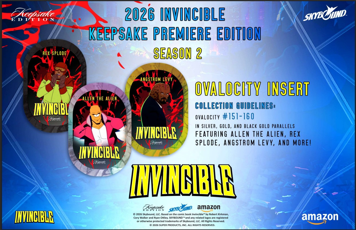 Invincible Season 2 Keepsake Premiere Edition Breaker Box (2026)