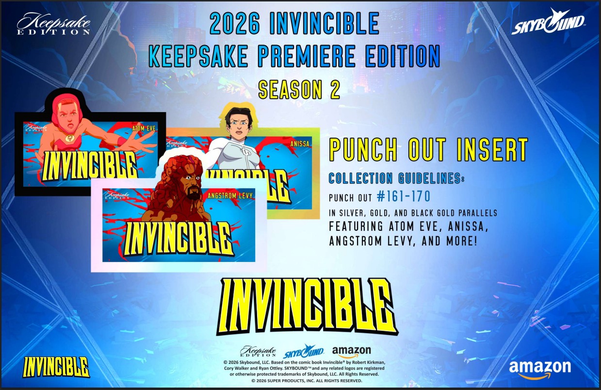 Invincible Season 2 Keepsake Premiere Edition Breaker Box (2026)