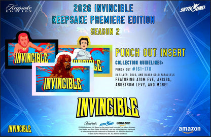 Invincible Season 2 Keepsake Premiere Edition Breaker Box (2026)