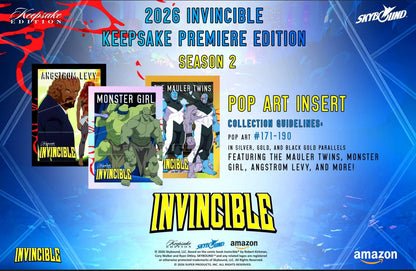 Invincible Season 2 Keepsake Premiere Edition Breaker Box (2026)