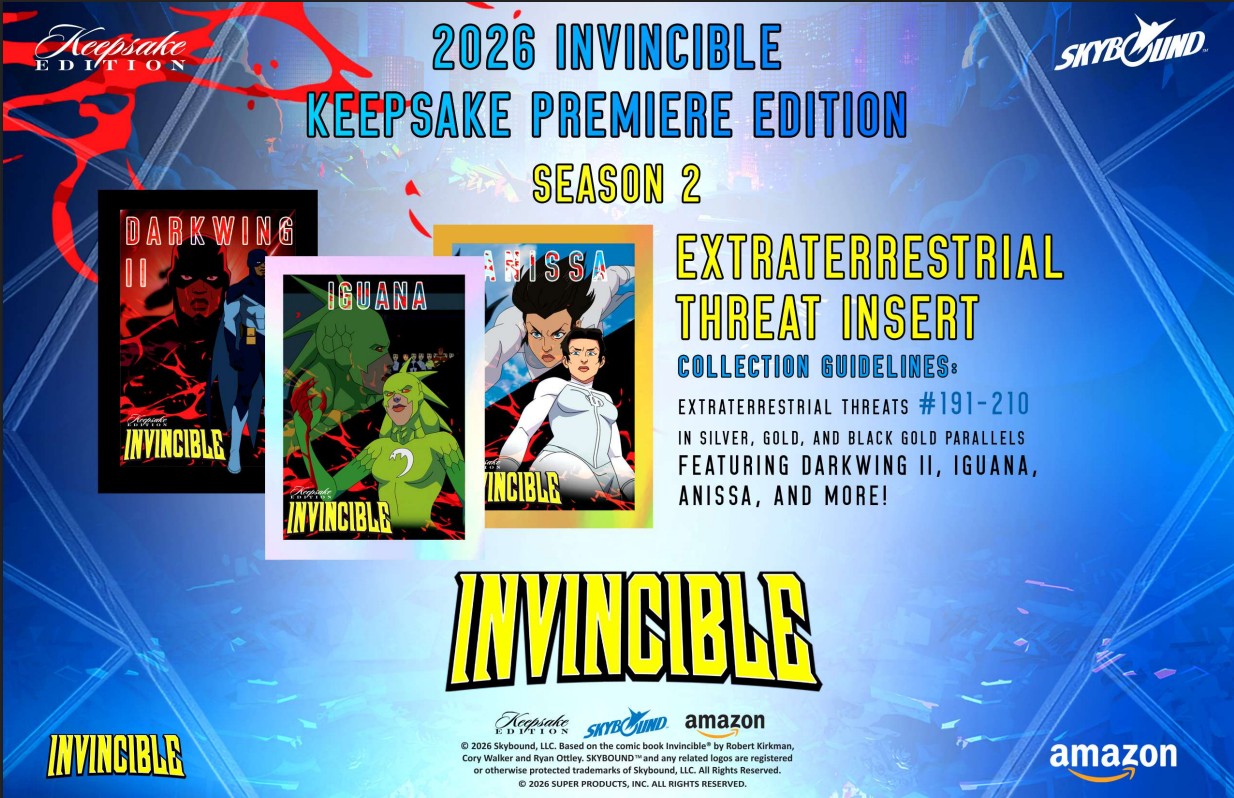 Invincible Season 2 Keepsake Premiere Edition Breaker Box (2026)