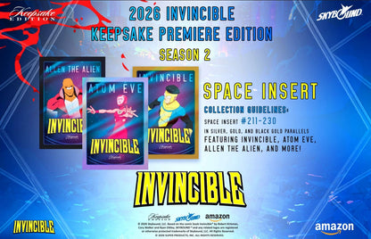 Invincible Season 2 Keepsake Premiere Edition Breaker Box (2026)