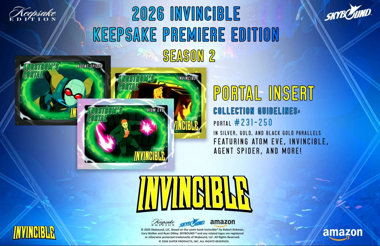 Invincible Season 2 Keepsake Premiere Edition Breaker Box (2026)