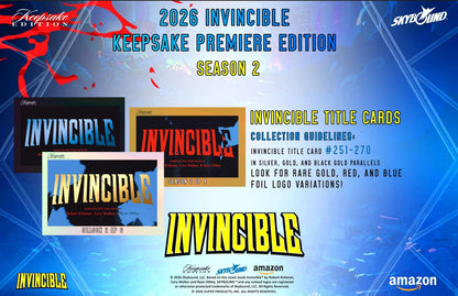Invincible Season 2 Keepsake Premiere Edition Breaker Box (2026)