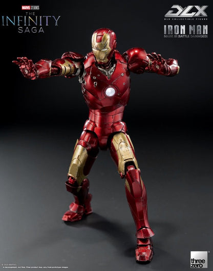 Marvel Infinity Saga Iron Man Mark 3 (Battle Damaged) DLX Figure