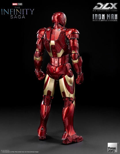 Marvel Infinity Saga Iron Man Mark 3 (Battle Damaged) DLX Figure