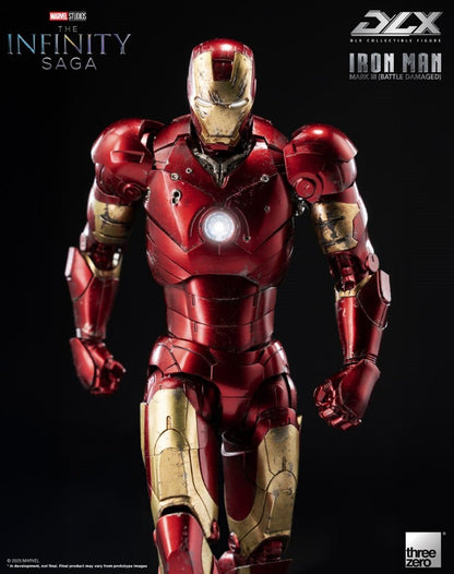 Marvel Infinity Saga Iron Man Mark 3 (Battle Damaged) DLX Figure