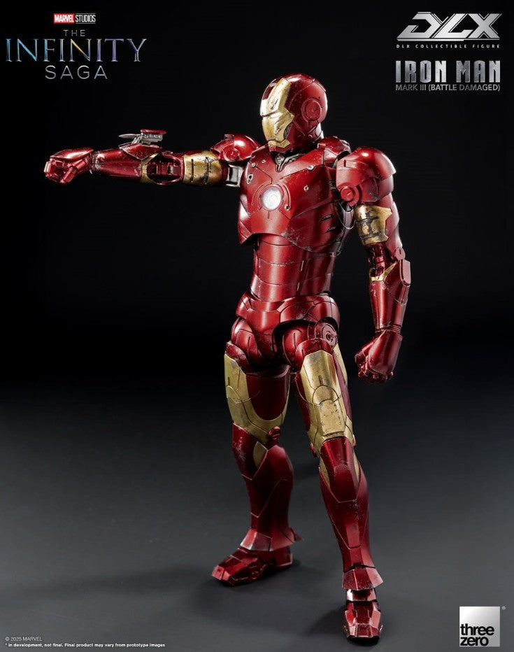 Marvel Infinity Saga Iron Man Mark 3 (Battle Damaged) DLX Figure