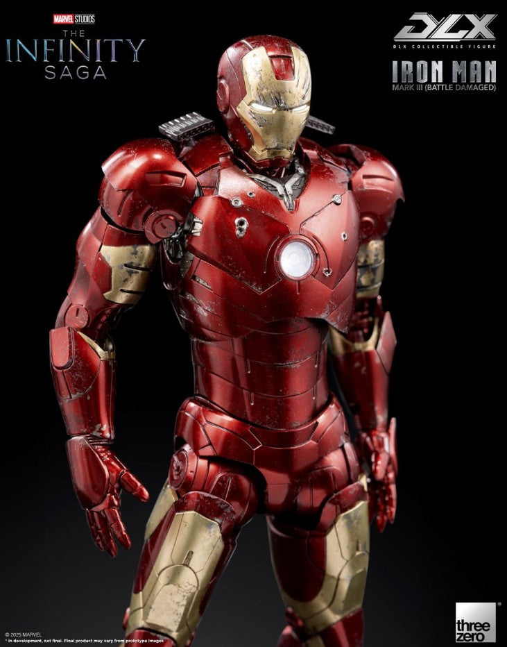 Marvel Infinity Saga Iron Man Mark 3 (Battle Damaged) DLX Figure