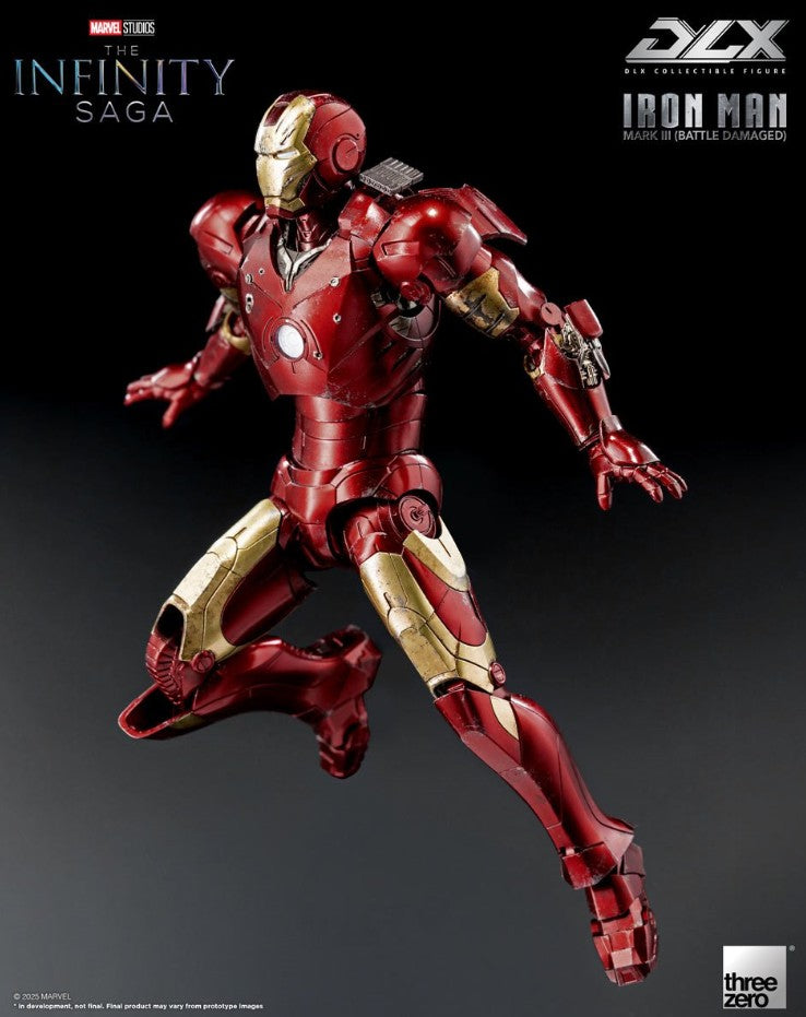 Marvel Infinity Saga Iron Man Mark 3 (Battle Damaged) DLX Figure