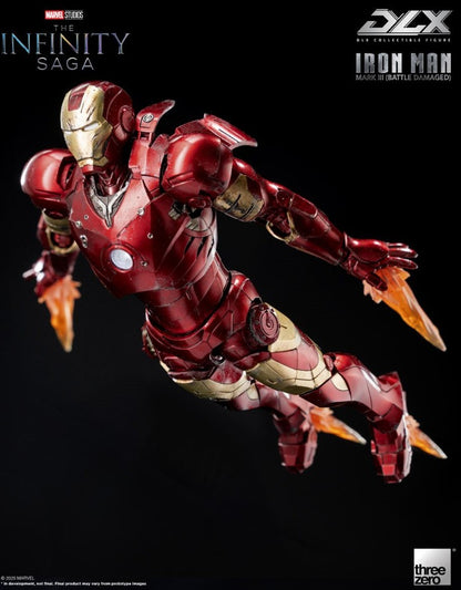 Marvel Infinity Saga Iron Man Mark 3 (Battle Damaged) DLX Figure