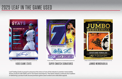 2025 Leaf In The Game Used Emerald Edition Box