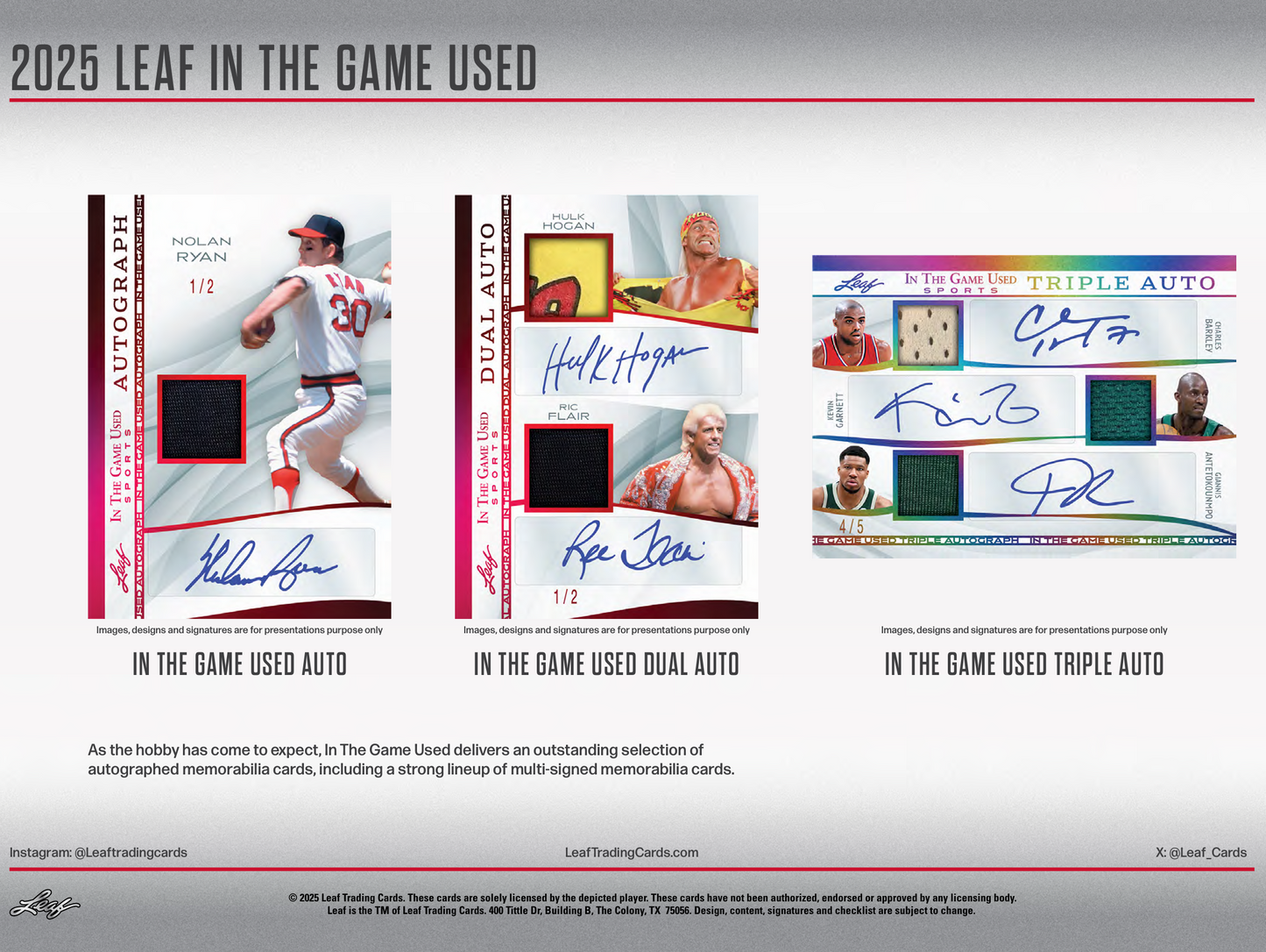 2025 Leaf In The Game Used Emerald Edition Box