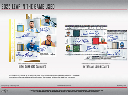 2025 Leaf In The Game Used Emerald Edition Box