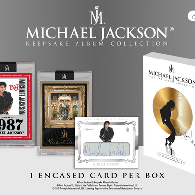 2026 Keepsake Michael Jackson Album Collection Spotlight Series Box