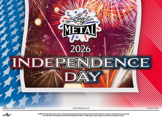 2026 Leaf Metal Independence Day Founding Fathers Box