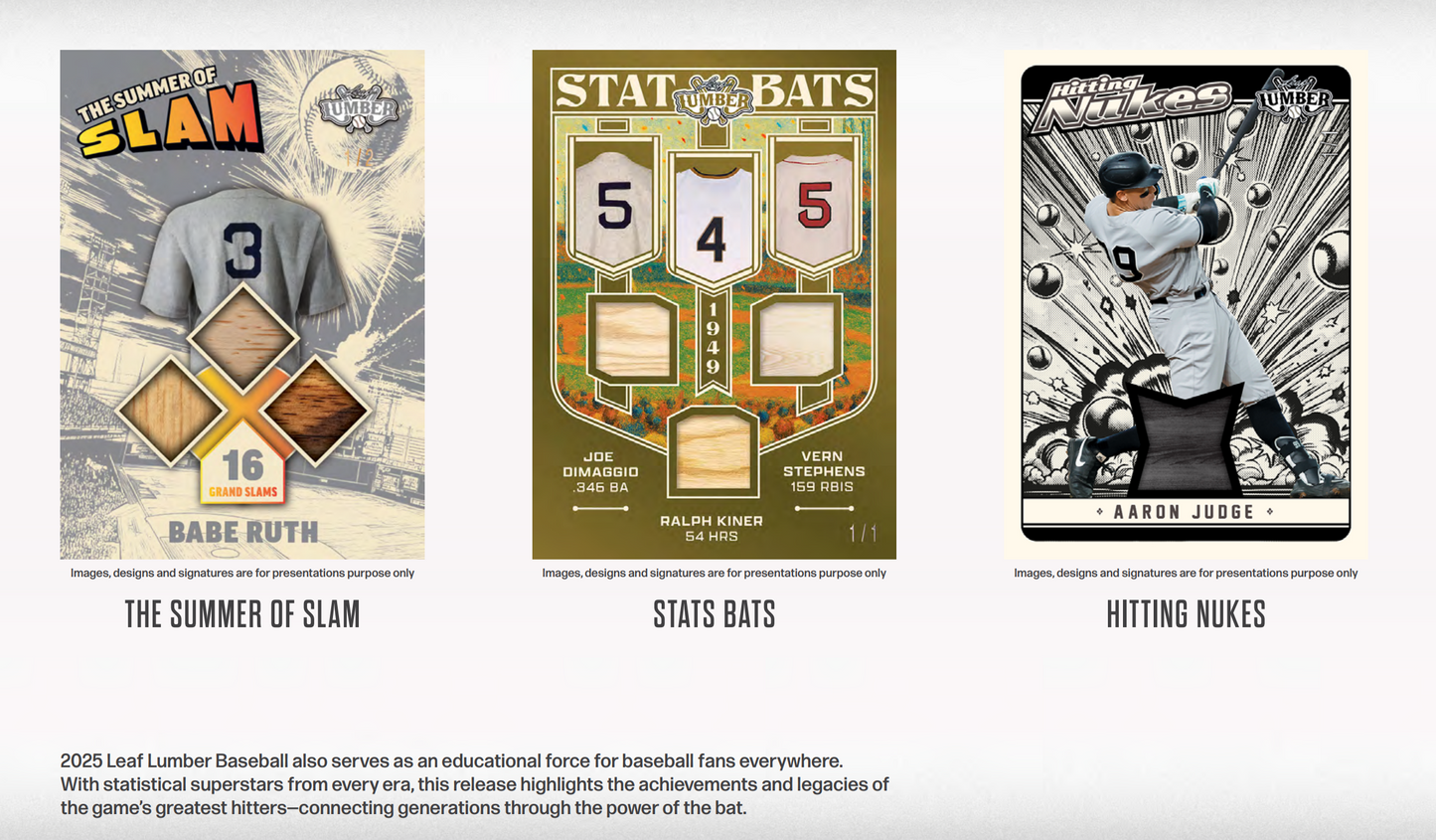 2025 Leaf Lumber Baseball Hobby Box Presale (Ships 12/26/2025)