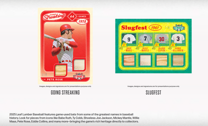 2025 Leaf Lumber Baseball Hobby Box Presale (Ships 12/26/2025)