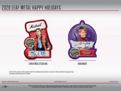 2026 Leaf Metal Happy Holidays Hobby Box