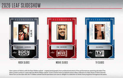 2026 Leaf Slideshow Hobby Box Presale (4/10/26)