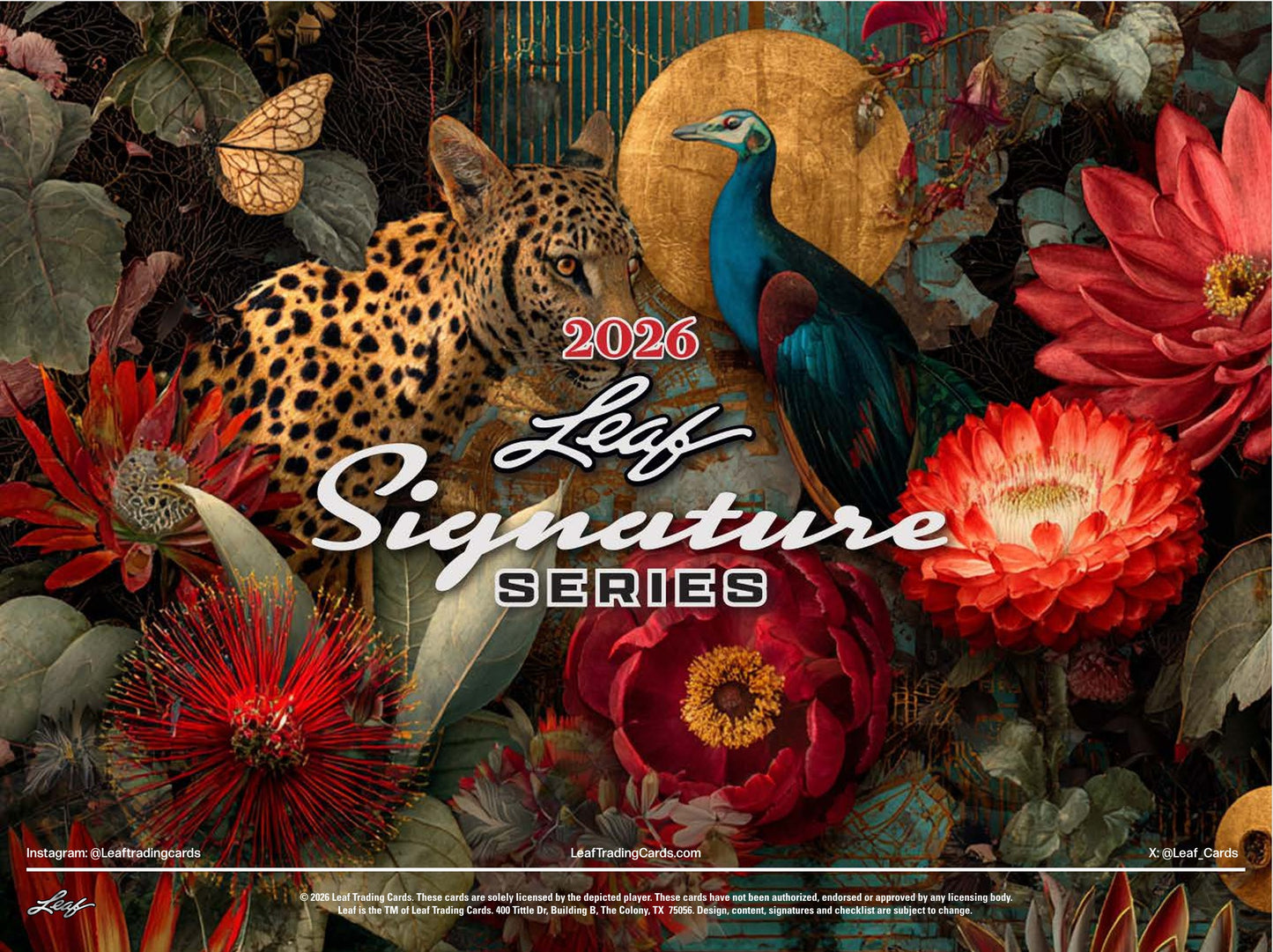 2026 Leaf Metal Signature Series Sports Hobby 10-Box Case