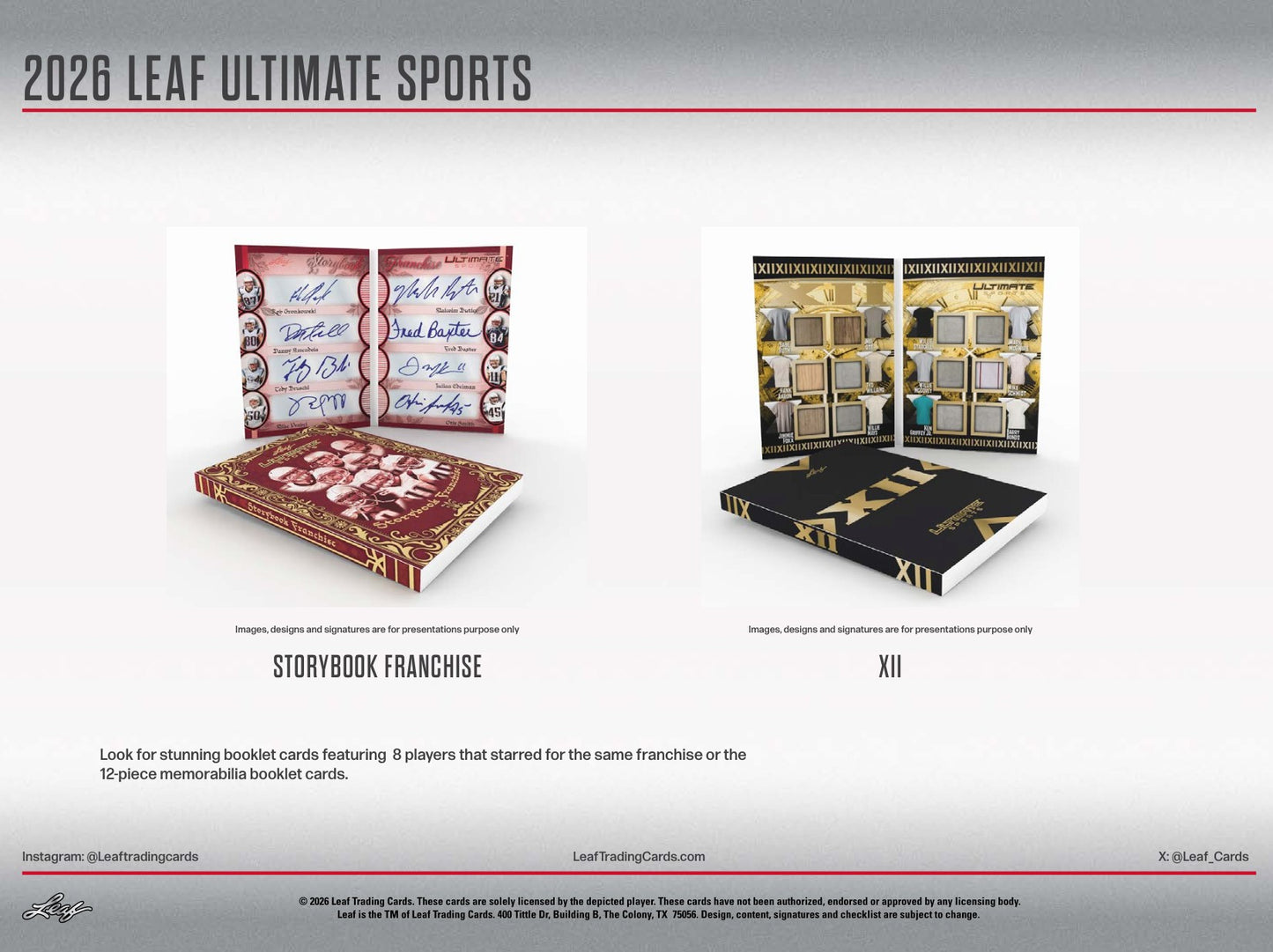 2026 Leaf Ultimate Sports Hobby 10-Box Case