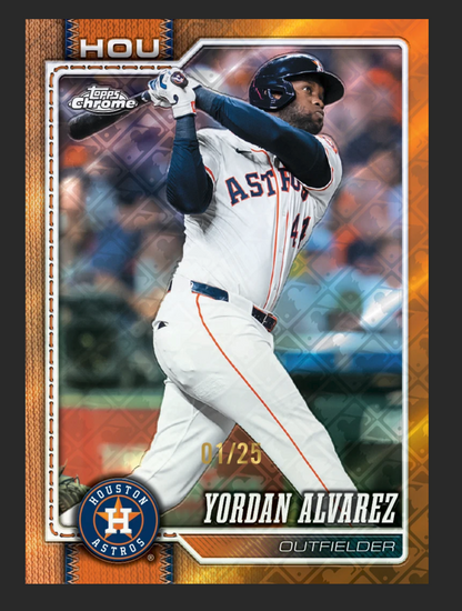 2026 Topps Chrome MLB Baseball Logofractor Edition Mega Box