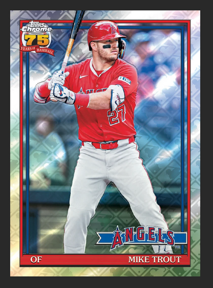 2026 Topps Chrome MLB Baseball Logofractor Edition Mega Box