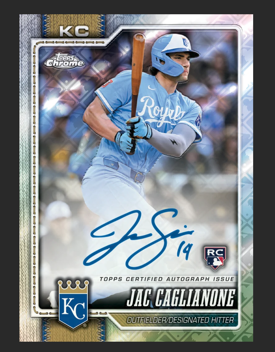 2026 Topps Chrome MLB Baseball Logofractor Edition Mega Box
