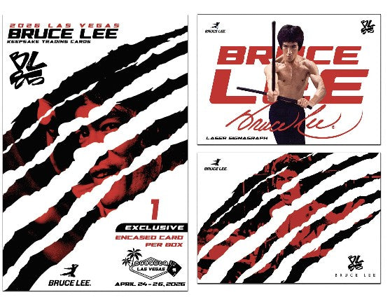 2026 Bruce Lee Keepsake Legend Mystery Box LVL UP EXPO Vegas Premiere Hit