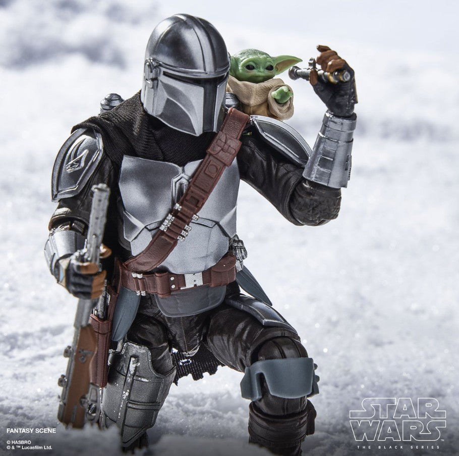 Star Wars The Black Series The Mandalorian & Grogu Deluxe 6-Inch Figure