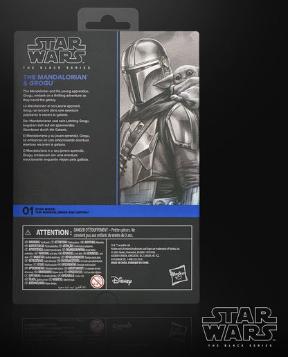 Star Wars The Black Series The Mandalorian & Grogu Deluxe 6-Inch Figure