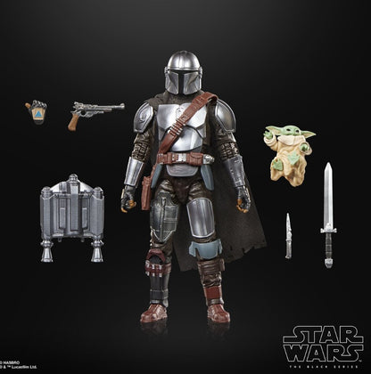 Star Wars The Black Series The Mandalorian & Grogu Deluxe 6-Inch Figure