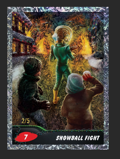 2026 Topps Mars Attacks Christmas Box