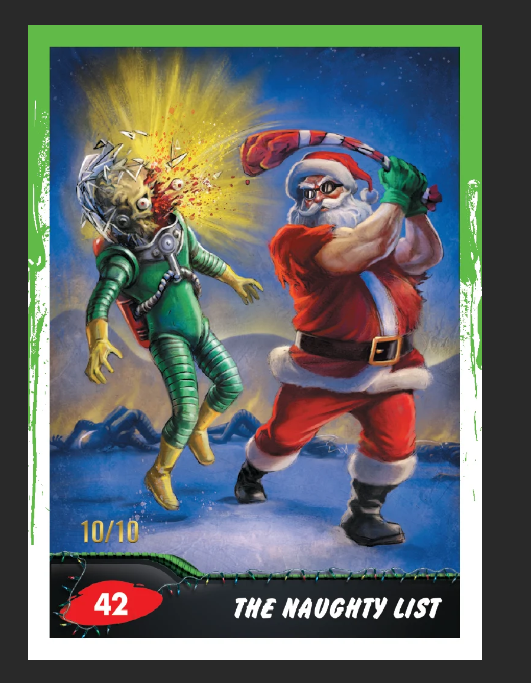 2026 Topps Mars Attacks Christmas Box