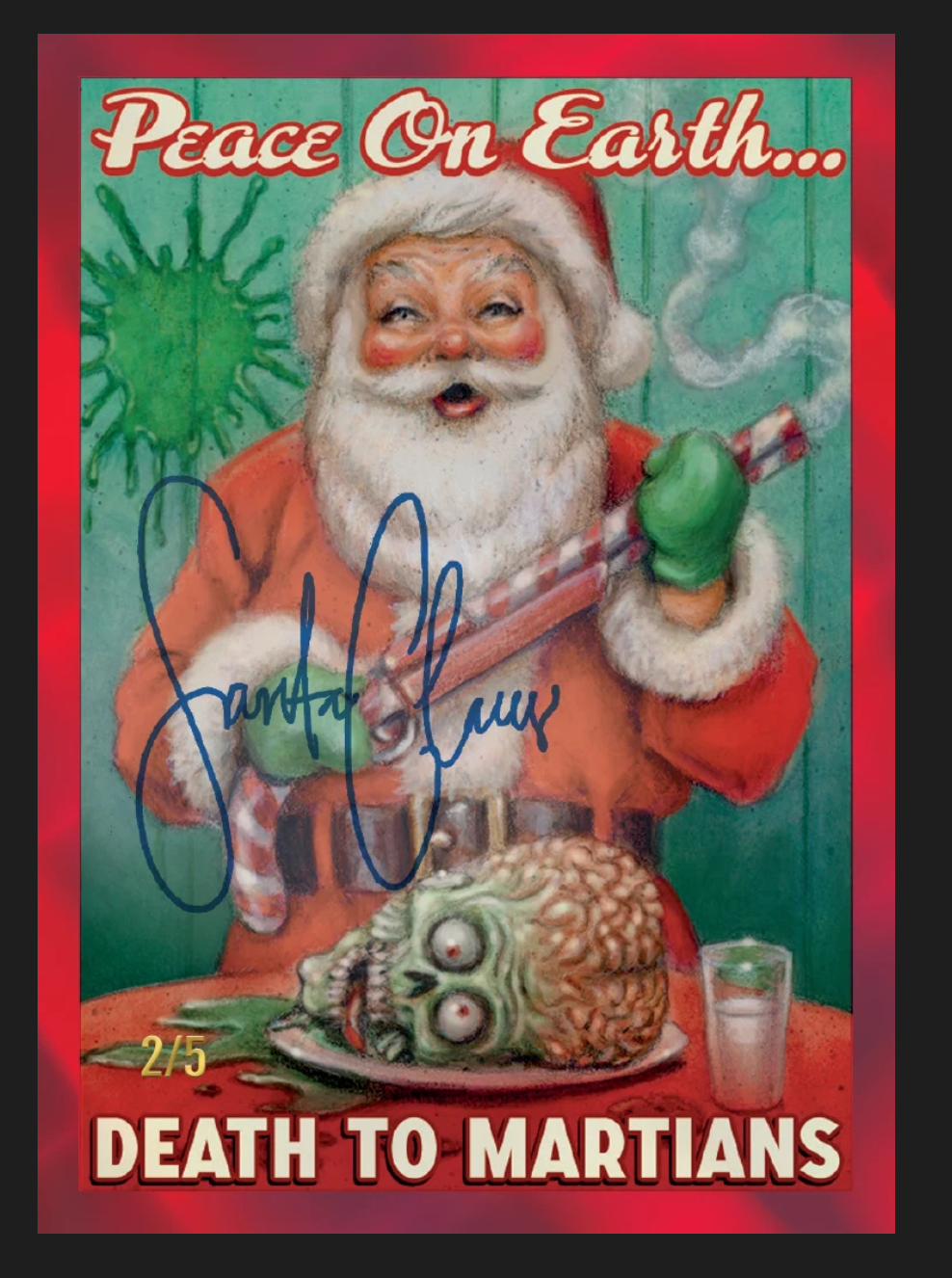 2026 Topps Mars Attacks Christmas Box