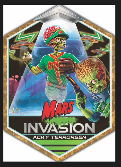 2026 Topps Mars Attacks Christmas Box